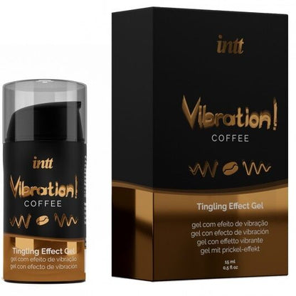 INTT MASSAGE & ORAL SEX - COFFEE FLAVORED MASSAGE GEL WITH HEATING EFFECT