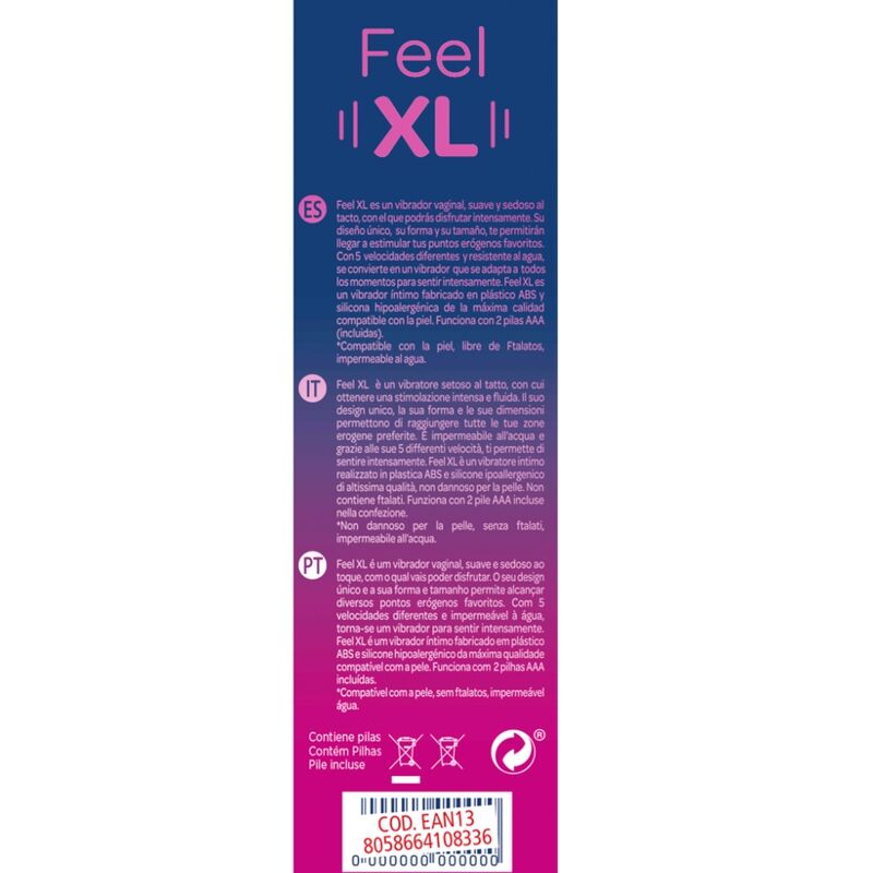CONTROL - FEEL THE XL VIBRATING BALL