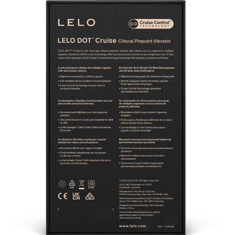 LELO - DOT CRUISE CLITORAL STIMULATOR PISTACHIO