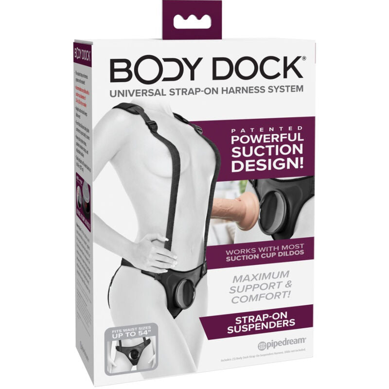 PIPEDREAMS - BODY DOCK STRAP-ON-BRACES