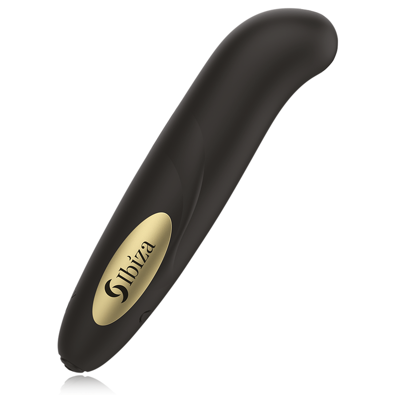 IBIZA - CLITORAL STIMULATOR USB CHARGER 10 VIBRATION MODES GOLDEN 13 X 2.9 CM