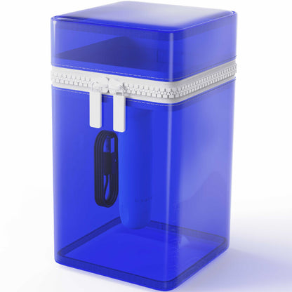 B SWISH - BCUTE CURVE INFINITE CLASSIC LIMITED EDITION BLUE SILICONE VIBRATOR
