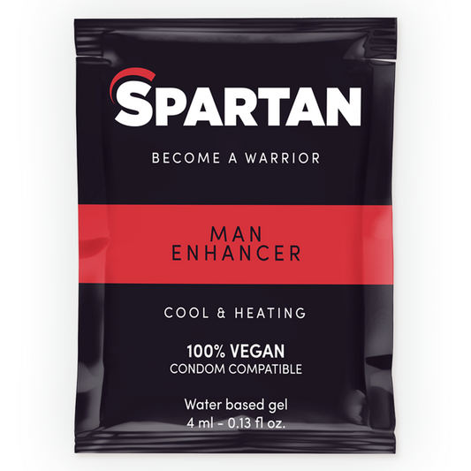 SPARTAN - ERECTION-ENHANCING GEL WITH HOT-COLD EFFECT 100% VEGAN 4 ml