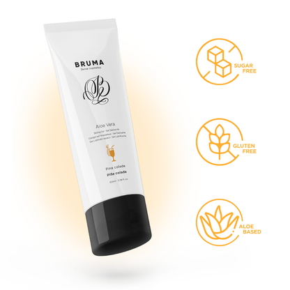 BRUMA - ALOE VERA LUBRICANT GEL PINA COLADA FLAVOR 100 ML