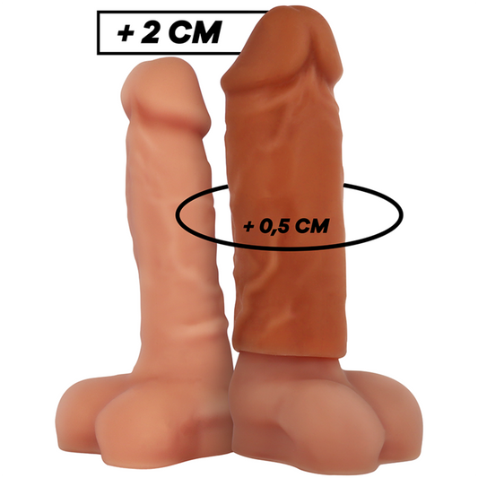 VIRILXL - LIQUID SILICONE V3 BROWN PENIS EXTENDER