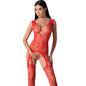 PASSION - BS099 RED BODYSTOCKING, ONE SIZE