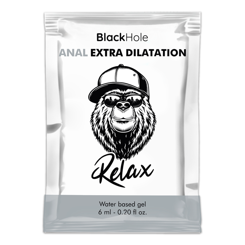 BLACK HOLE - WATER-BASED GEL EXTRA DILATATION 6 ML SINGLE DOSE