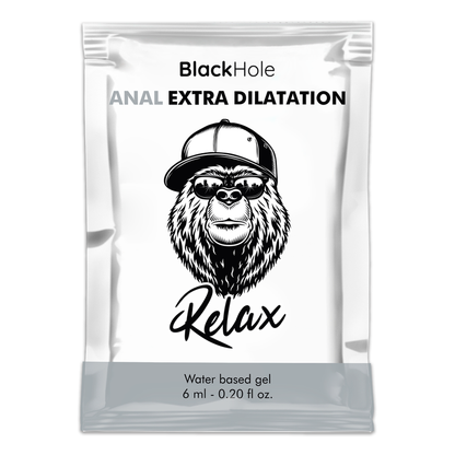 BLACK HOLE - WATER-BASED GEL EXTRA DILATATION 6 ML SINGLE DOSE