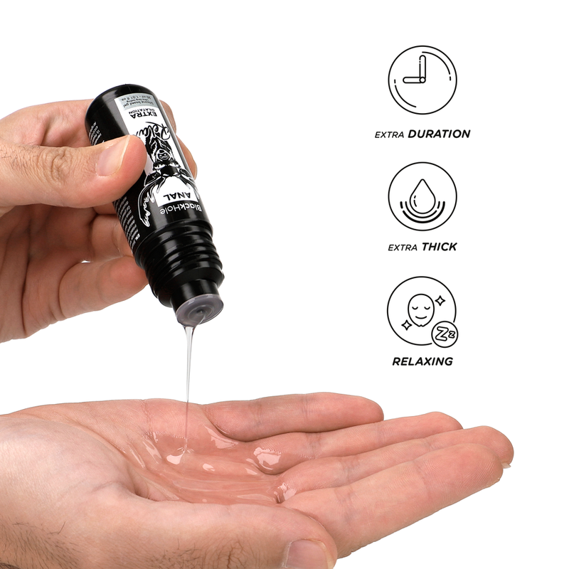 BLACK HOLE - GEL AUF SILIKONBASIS ZUR ANAL-DILATATION 30 ML