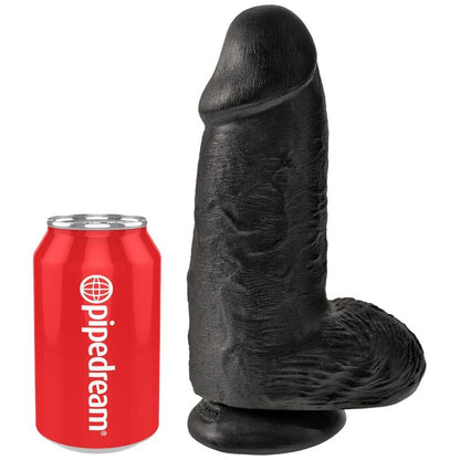 KING COCK - POLLIGER REALISTIC PENIS 23 CM BLACK