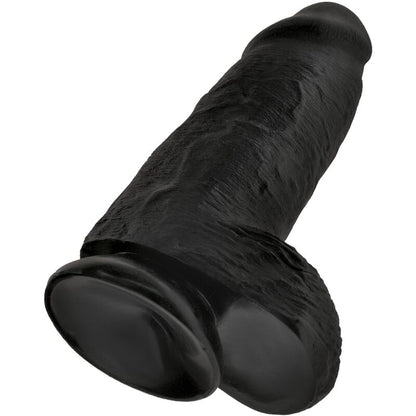 KING COCK - POLLIGER REALISTIC PENIS 23 CM BLACK
