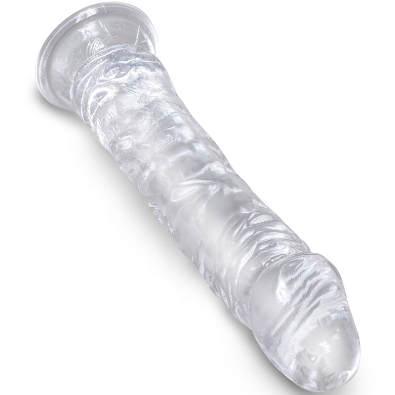KING COCK - CLEAR REALISTIC PENIS 7.75 INCH TRANSPARENT