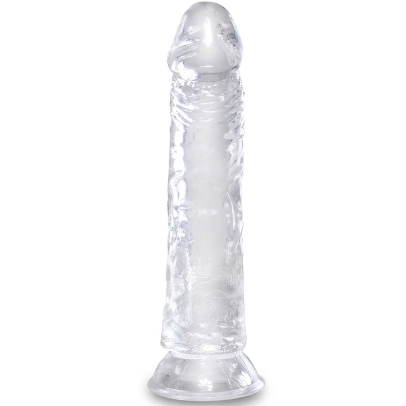 KING COCK - CLEAR REALISTIC PENIS 7.75 INCH TRANSPARENT