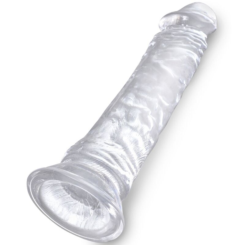 KING COCK - CLEAR REALISTIC PENIS 7.75 INCH TRANSPARENT