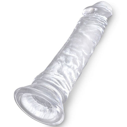 KING COCK - CLEAR REALISTIC PENIS 7.75 INCH TRANSPARENT