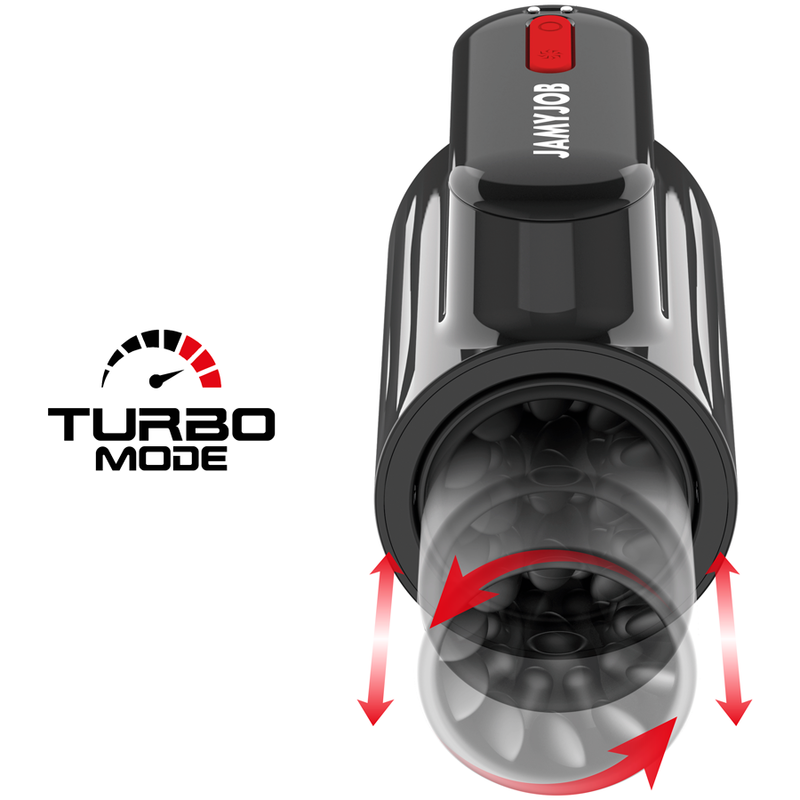 JAMYJOB - VORTEX THRUST AND 360-ROTATING TECH TURBO MODE MASTURBATOR