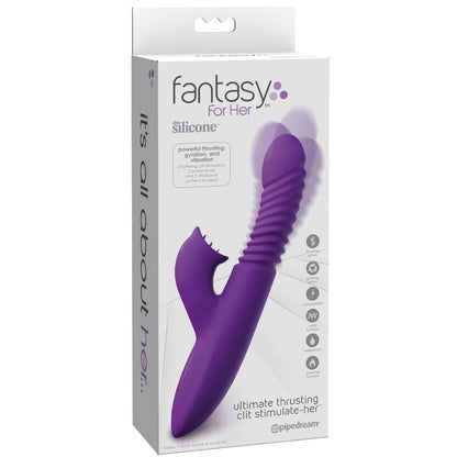FANTASY FOR HER - CLITORAL STIMULATOR WITH HEAT, OSCILLATION AND VIOLET VIBRATION FUNCTION