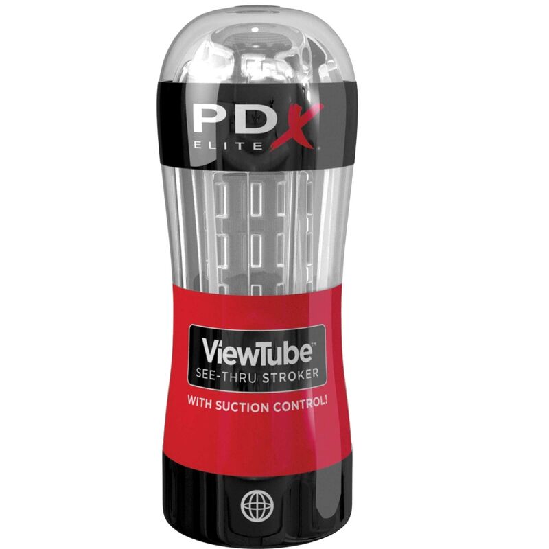 PDX ELITE - STROKER MASTURBATOR VIEWTUBE CONTROL SUCK-READY