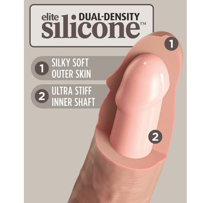 KING COCK - ELITE ADJUSTABLE HARNESS WITH DILDO 6 INCHES FOR BEGINNERS