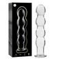 NEBULA SERIES BY IBIZA - MODELL 10 DILDO BOROSILIKATGLAS KLAR 16.5 CM -O- 3.5 CM