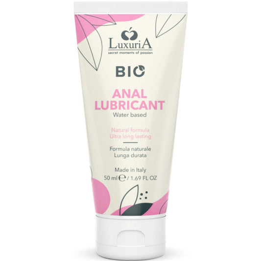 INTIMATELINE - LUXURIA ORGANIC ANAL LUBRICANT WATER-BASED 50 ML