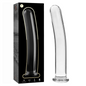 NEBULA SERIES BY IBIZA - MODEL 17 DILDO BOROSILICATE GLASS CLEAR 18.5 CM -O- 3 CM