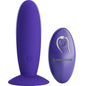 PRETTY LOVE - YOUTH PLUG ANAL VIBRATOR WITH REMOTE CONTROL VIOLET