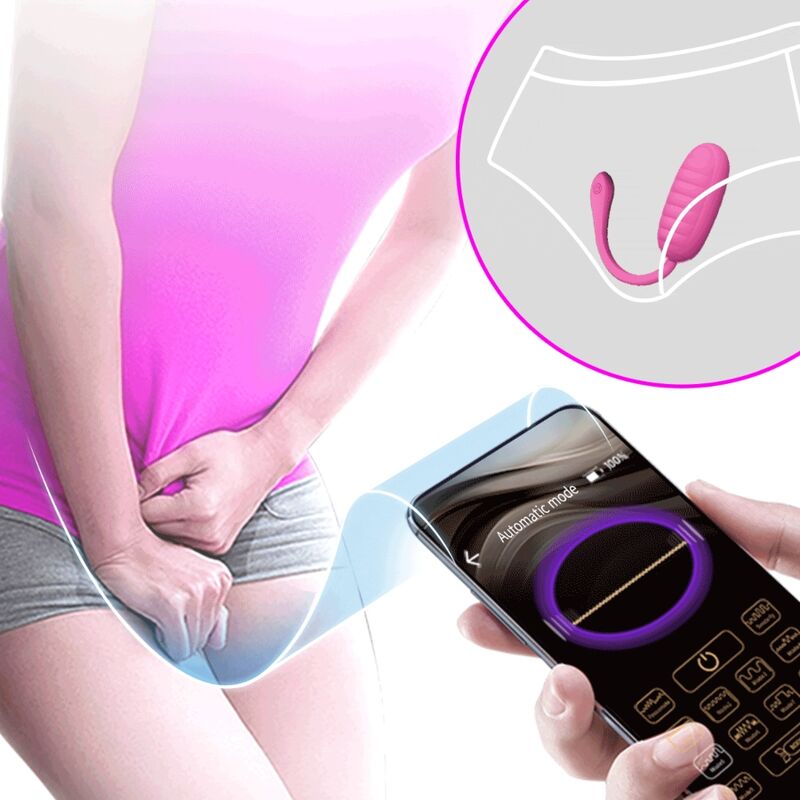 PRETTY LOVE - CATALINA PINK RECHARGEABLE VIBRATING EGG APP