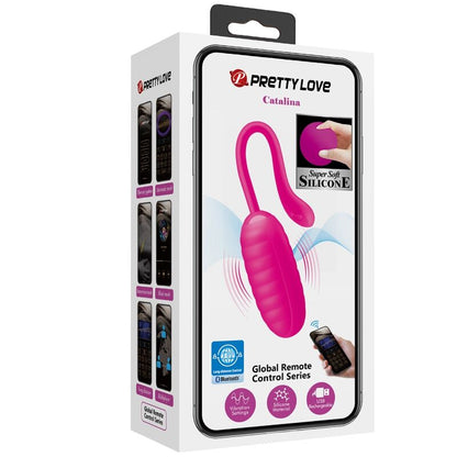 PRETTY LOVE - CATALINA PINK RECHARGEABLE VIBRATING EGG APP