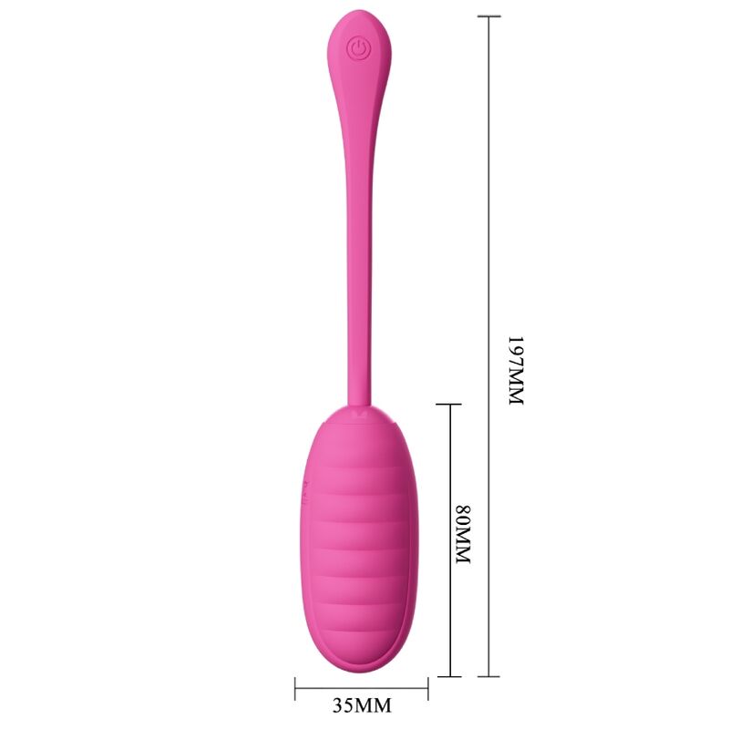 PRETTY LOVE - CATALINA PINK RECHARGEABLE VIBRATING EGG APP