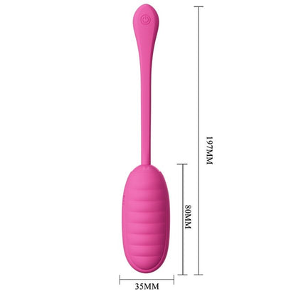 PRETTY LOVE - CATALINA PINK RECHARGEABLE VIBRATING EGG APP