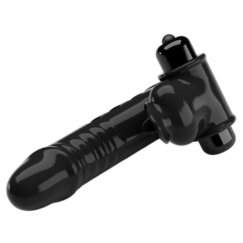 PRETTY LOVE - CORBIN BLACK VIBRATOR FINGER SLEEVE