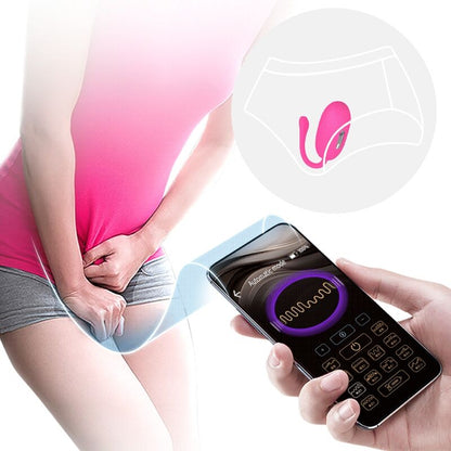 PRETTY LOVE - DOREEN RECHARGEABLE VIBRATING EGG MAGENTA WITH REMOTE CONTROL