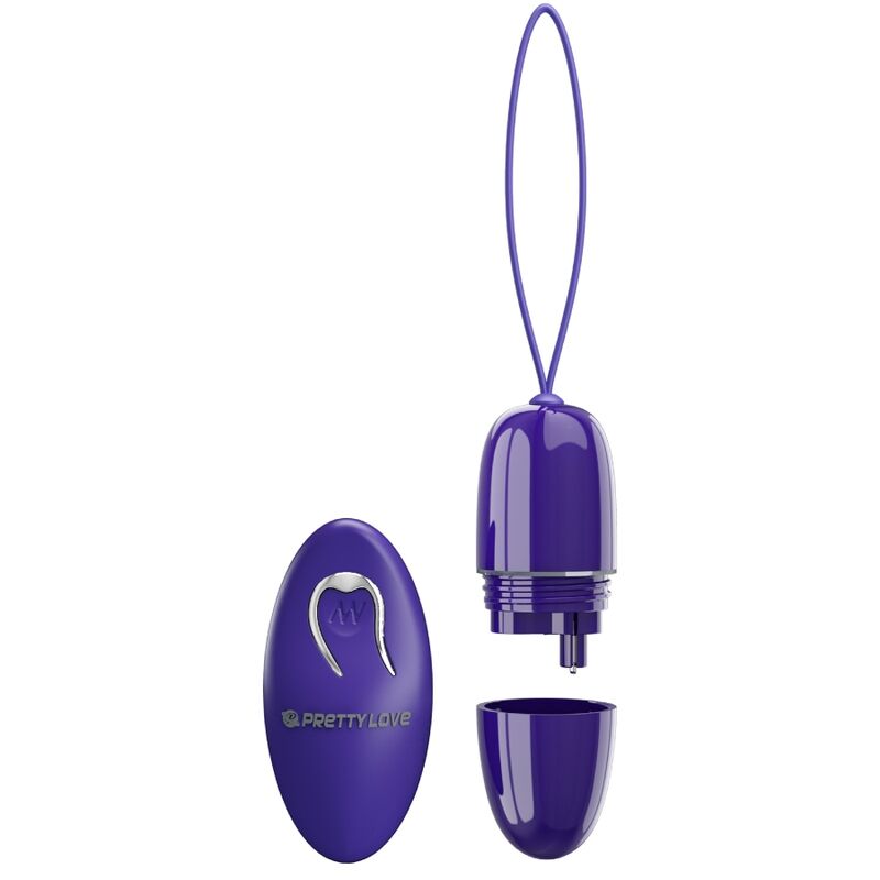 PRETTY LOVE - SELKIE YOUTH MINI VIBRATING EGG PURPLE REMOTE CONTROL