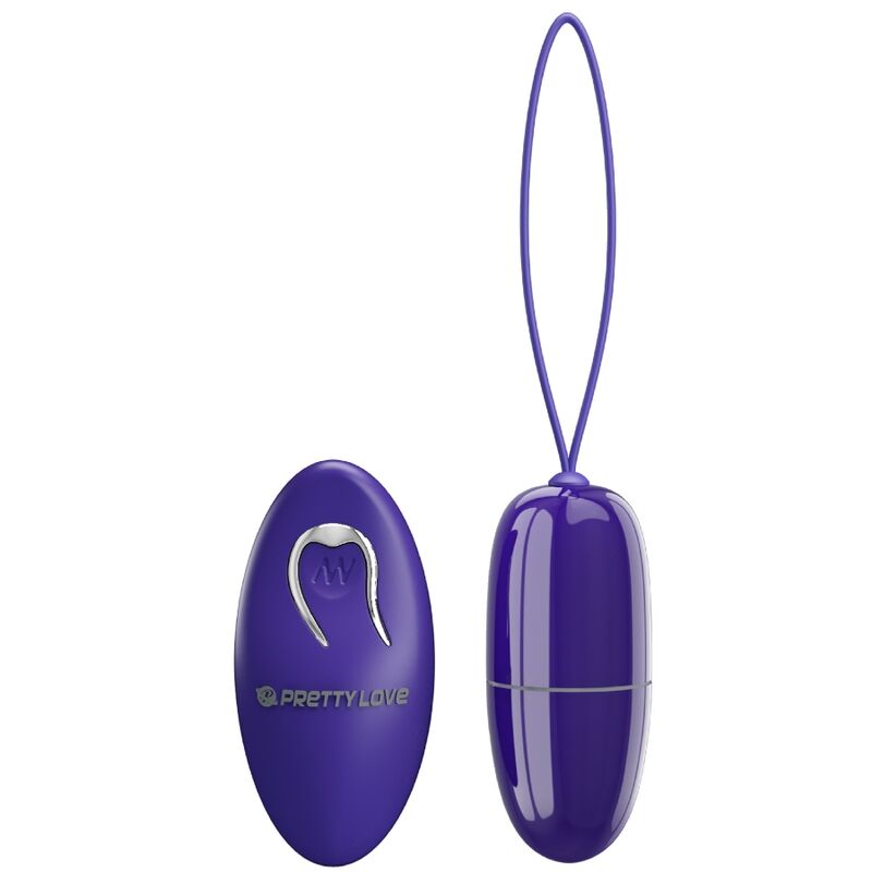 PRETTY LOVE - SELKIE YOUTH MINI VIBRATING EGG PURPLE REMOTE CONTROL