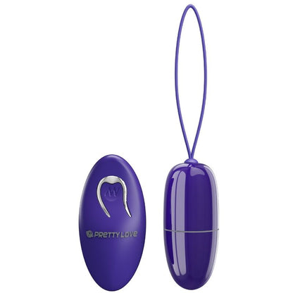 PRETTY LOVE - SELKIE YOUTH MINI VIBRATING EGG PURPLE REMOTE CONTROL