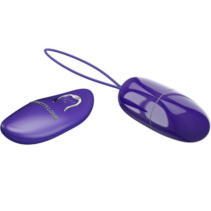 PRETTY LOVE - SELKIE YOUTH MINI VIBRATING EGG PURPLE REMOTE CONTROL
