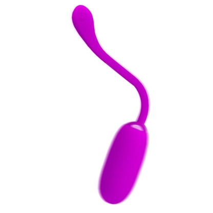 PRETTY LOVE - JULIUS WATERPROOF, RECHARGEABLE VIBRATING EGG PURPLE