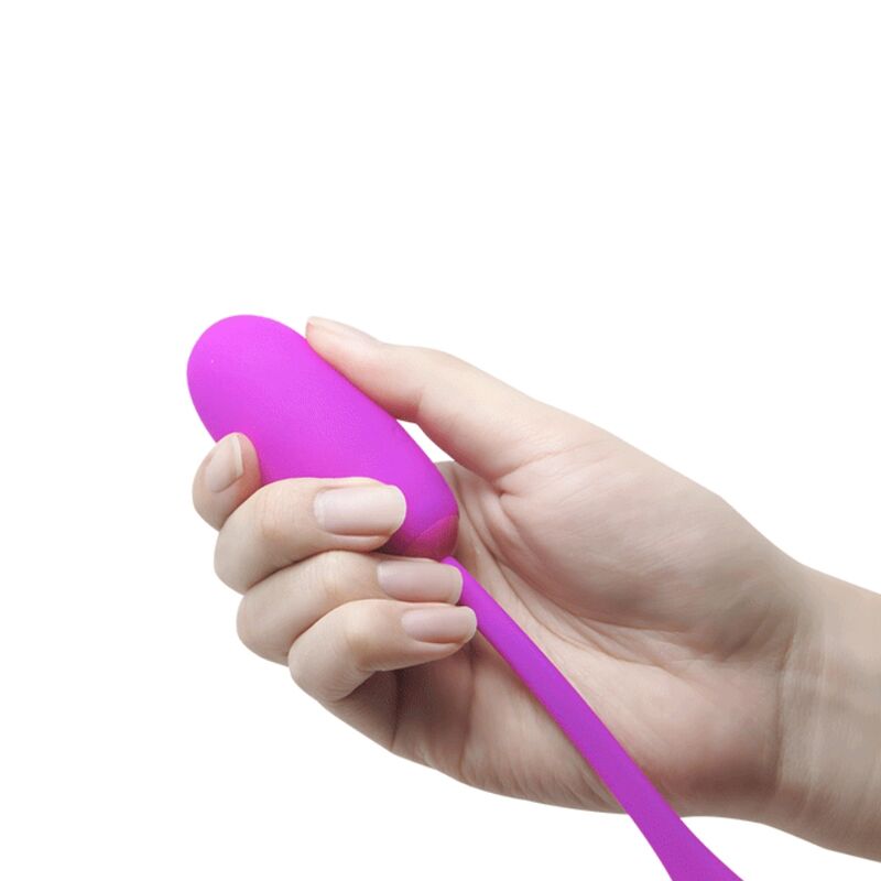 PRETTY LOVE - JULIUS WATERPROOF, RECHARGEABLE VIBRATING EGG PURPLE