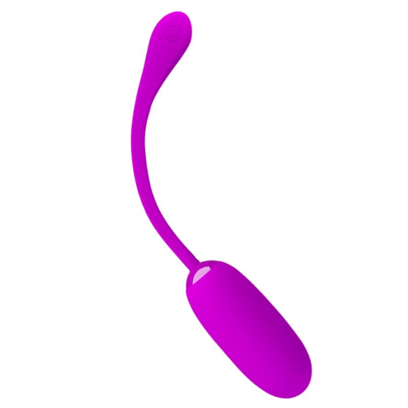 PRETTY LOVE - JULIUS WATERPROOF, RECHARGEABLE VIBRATING EGG PURPLE