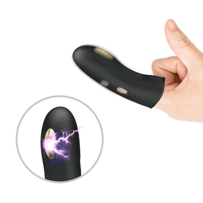 PRETTY LOVE - MARICO BLACK ELECTROSTIMULATOR FINGER SLEEVE