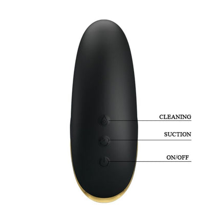 PRETTY LOVE - LUXURY RECHARGEABLE SUCKING MASSAGER BLACK