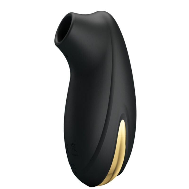 PRETTY LOVE - LUXURY RECHARGEABLE SUCKING MASSAGER BLACK
