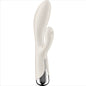 SATISFYER - SPINNING RABBIT 1 CLITORAL AND G-SPOT STIMULATION BEIGE