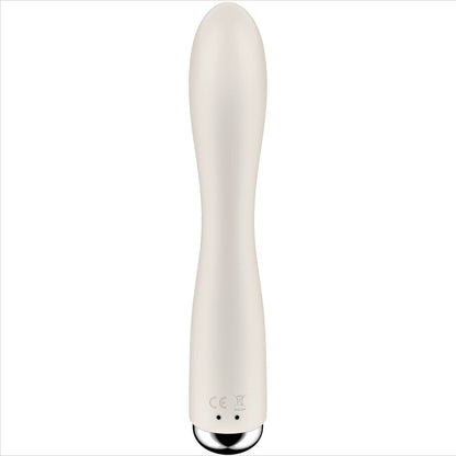 SATISFYER - SPINNING RABBIT 1 CLITORAL AND G-SPOT STIMULATION BEIGE