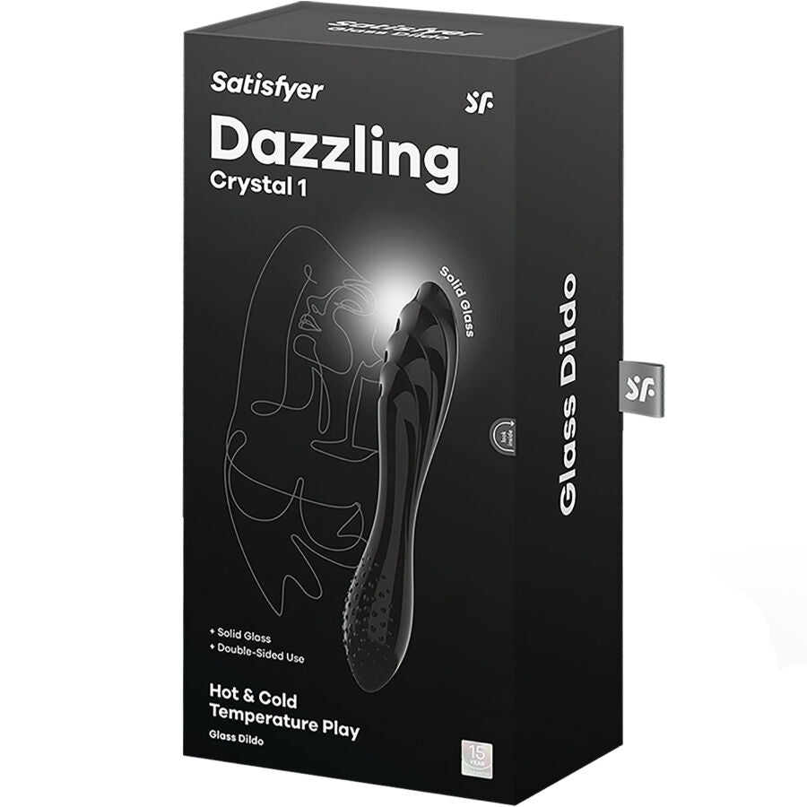 SATISFYER - IRIDESCENT CRYSTAL BLACK