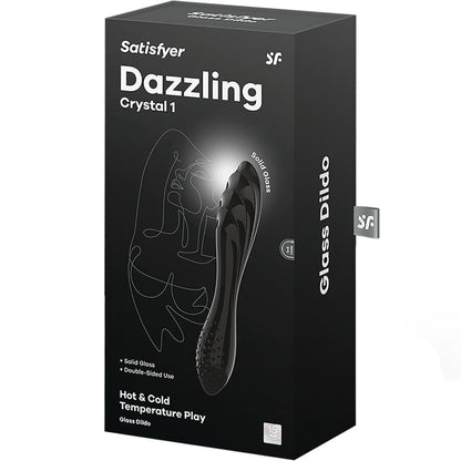 SATISFYER - IRIDESCENT CRYSTAL BLACK