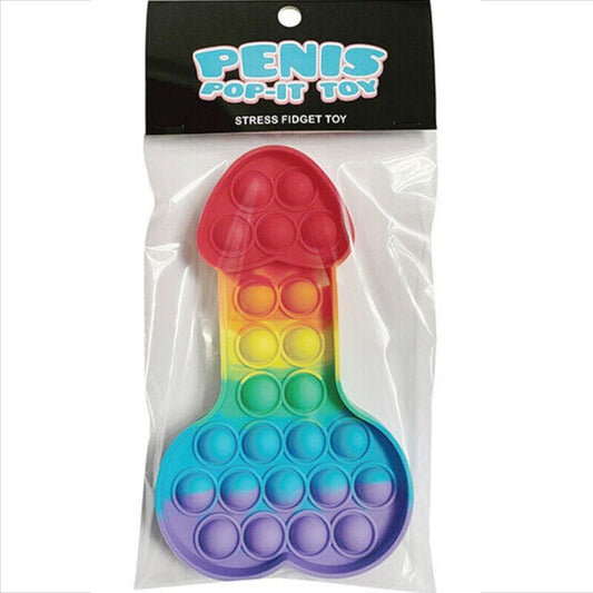 KHEPER GAMES - MULTICOLORED POP-IT PENIS ANTI-STRESS TOY