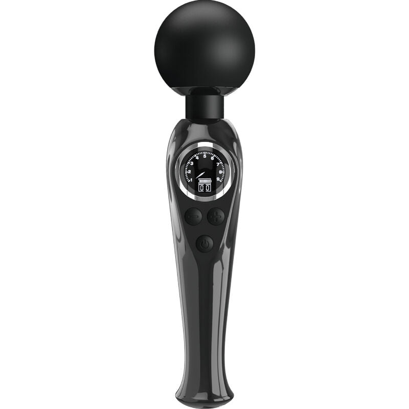 PRETTY LOVE - SKYLER WAND VIBRATOR BLACK