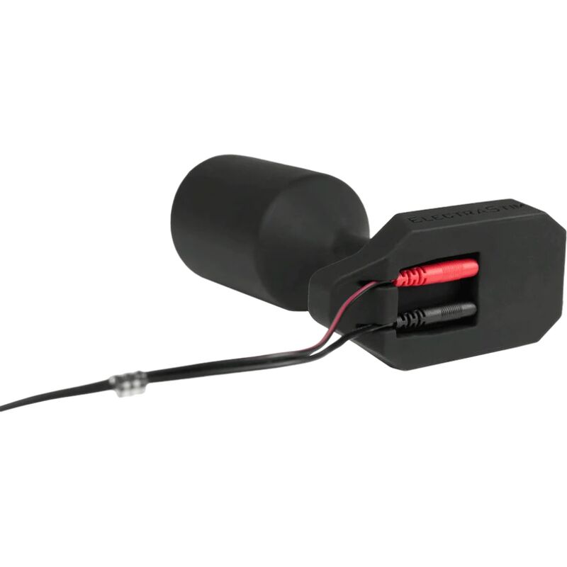 ELECTRASTIM - ANAL ELECTRO PLUG MR-S-LEATHER